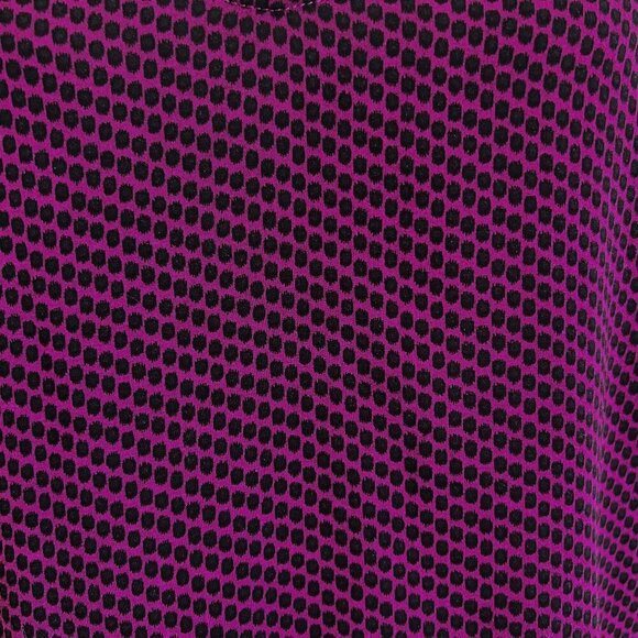 Women's Old Navy Tank | Spaghetti Strap | Magenta | Dot Print | Small | Rayon - Picture 7 of 8